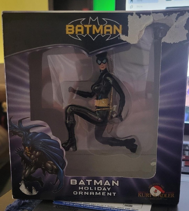 Vintage Catwoman   Christmas Holiday Ornaments by Kurt S. Adler