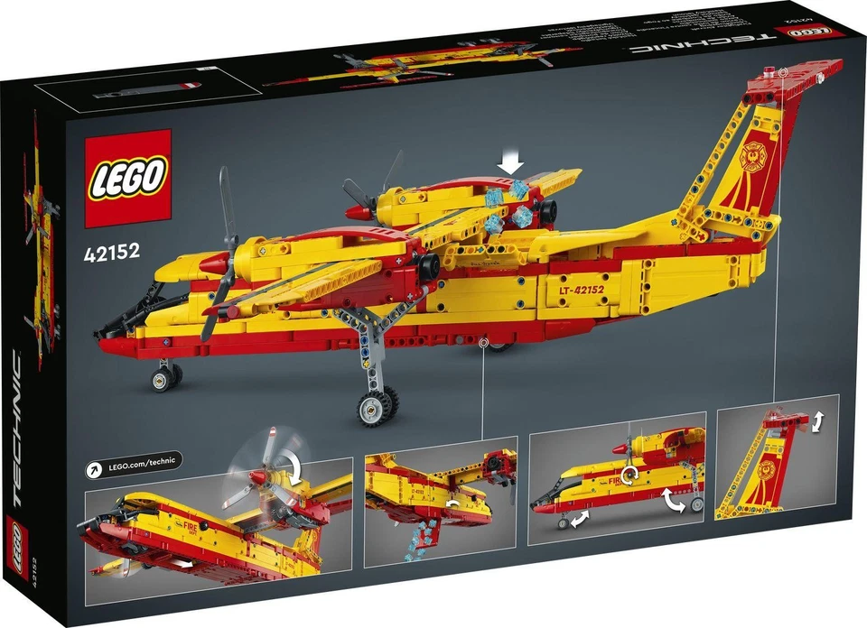 LEGO Technic: Avión de Bomberos 42152 - Imagen 2 de 4