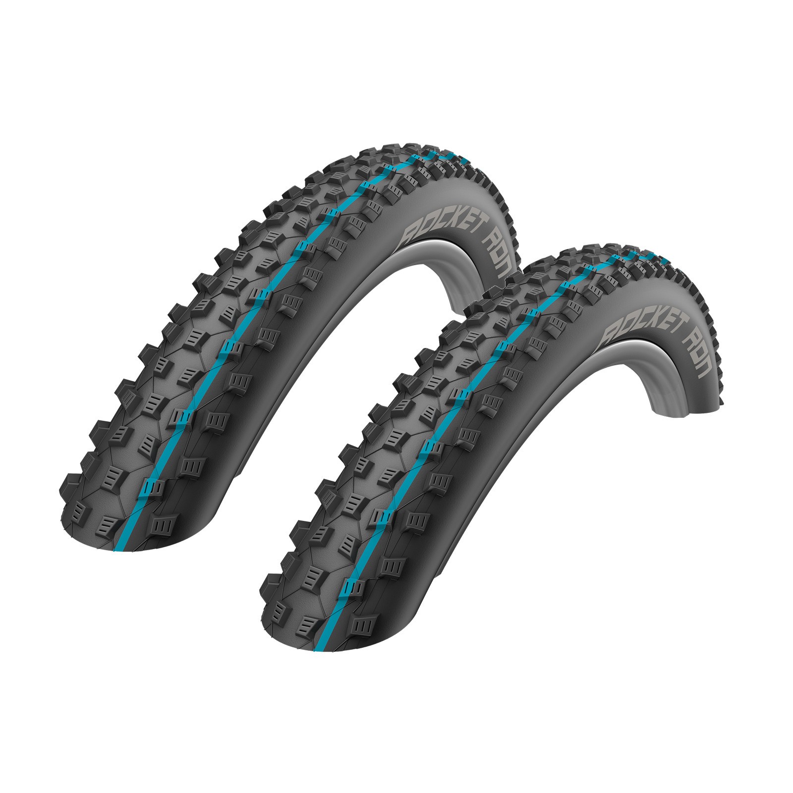 Schwalbe Rocket Ron Addix Tubeless SpeedGrip 27.5 x 2.25 27.5 Inch Bike Tyre x2