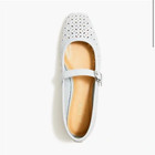 J.Crew Mary Jane Ballet Flats Fog Blue Square Toe Size 9 New Sold Out — photo 3