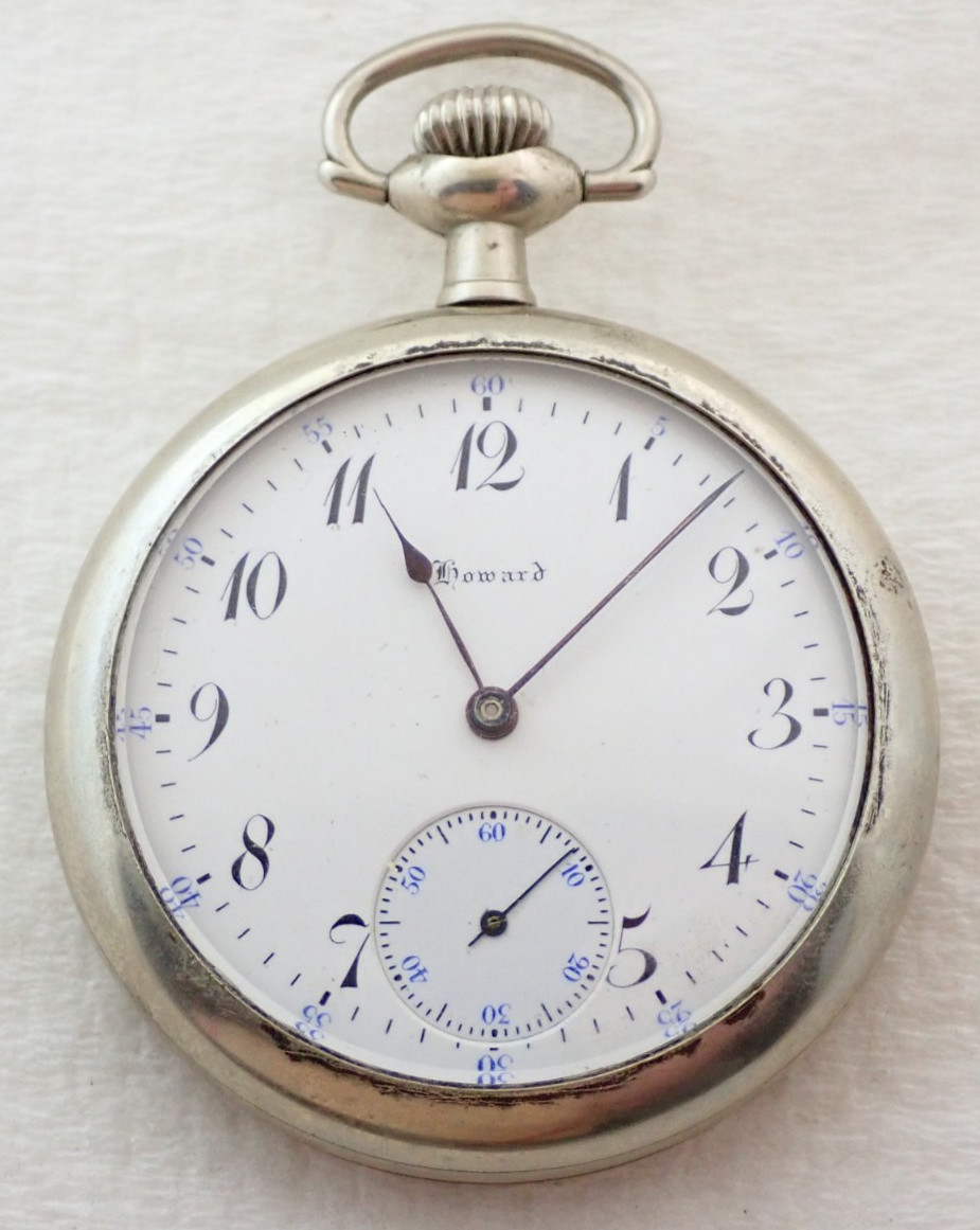 POCKET ANTIQUE E 17 16s SERIES HOWARD 3 WATCH JEWEL 17j - vintagewatches.pk