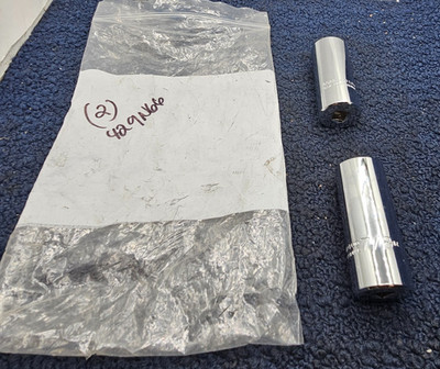 (QTY 2) Proto 5028: 6-Point, 3/8'' Drive 7/8'', 6 Point Deep Socket