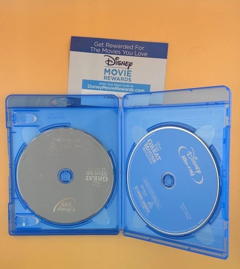 Disney The Great Mouse Detective Blu-ray + DVD Mystery in the Mist Edition - Image 3 of 4