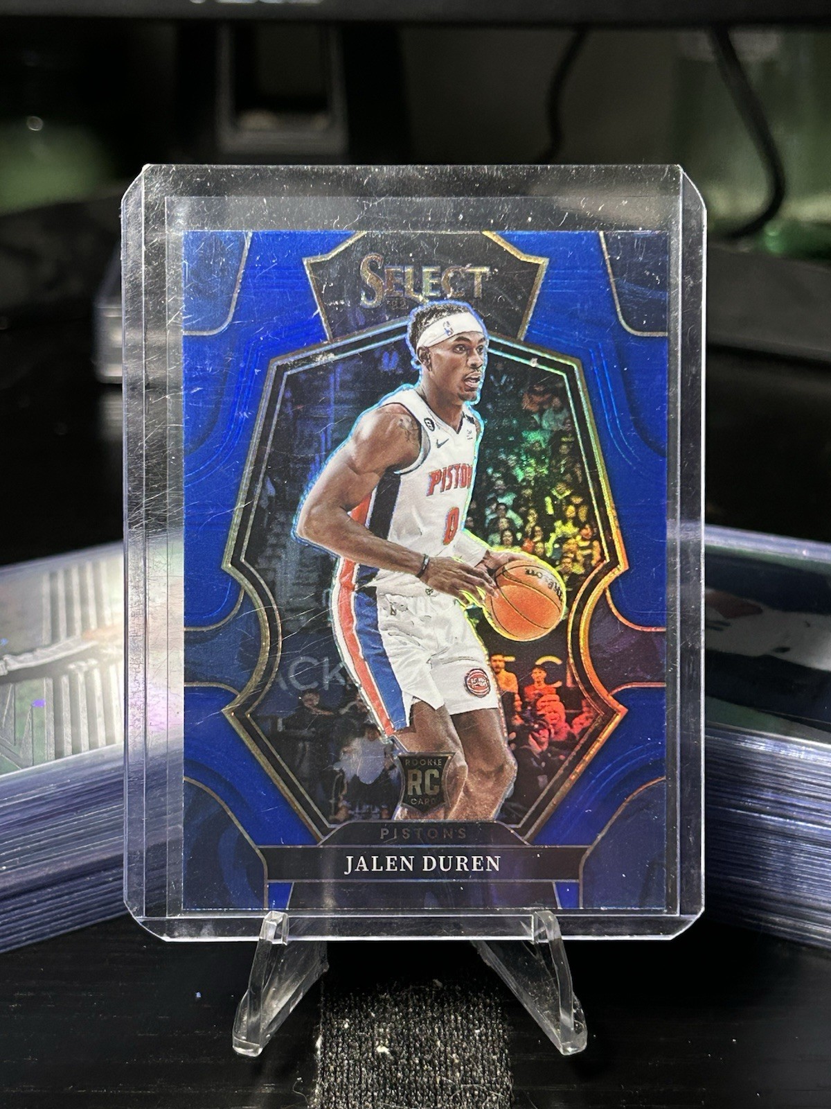 2022-23 Panini Select Premier 176 RC Jalen Duren Silver Prizm