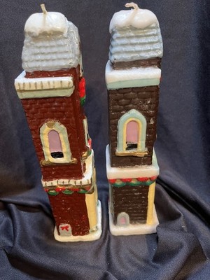 UNIQUE, UNIQUE Tower Christmas Candles-Set of 2. 9''est   GREAT GIFT IDEA