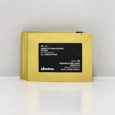 Davines Oi Oil Absolute Beautifying Potion Sachet Kit 3ml | Pack of 12 | New