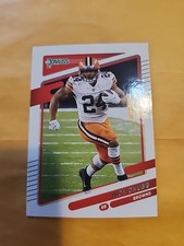 2021 Donruss Football Card Nick Chubb #196