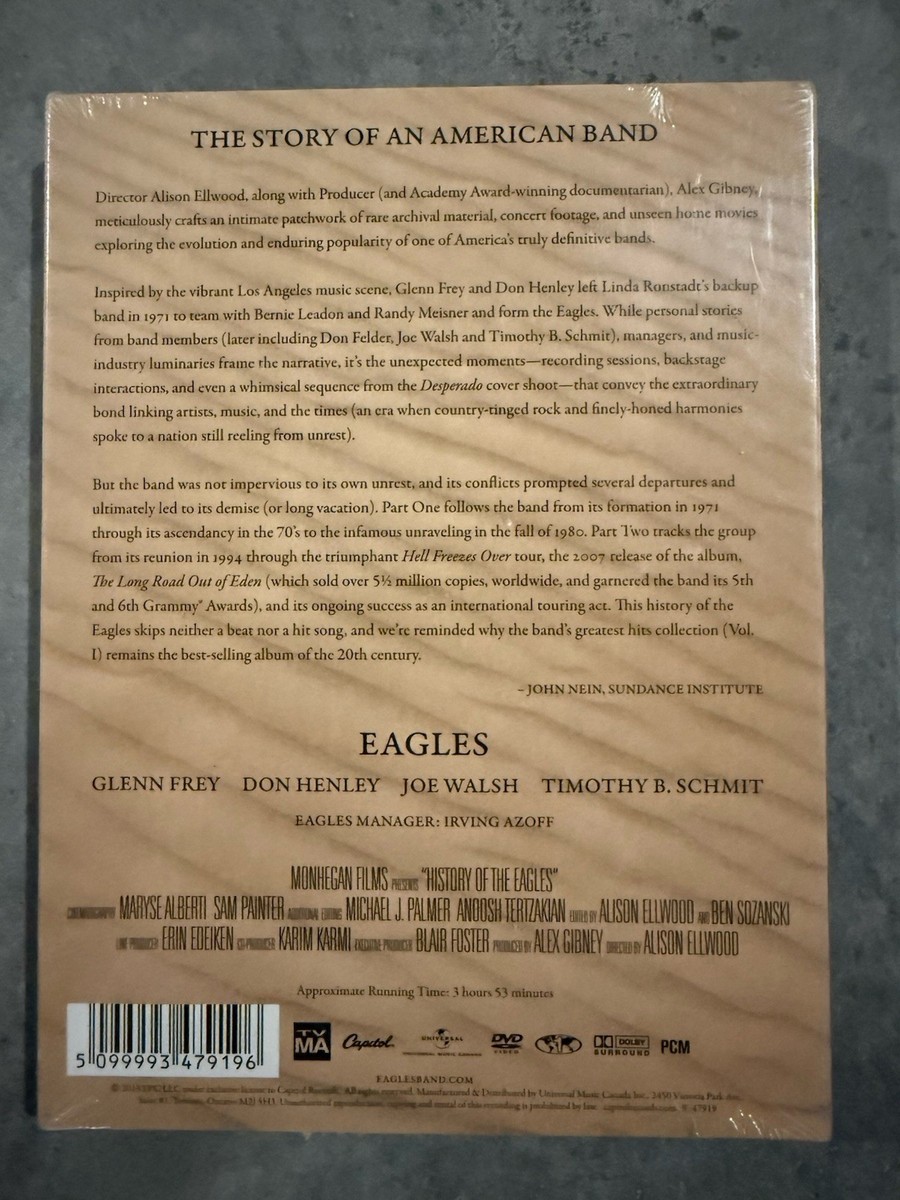 Buy History of the Eagles (DVD, 2013) online | eBay