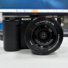 Sony Alpha ZVE10 4K Mirrorless Interchangeable Lens 16-50mm Black English