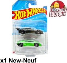 Hot Wheels Duo Pack de 2 Lamborghini Huracan LP610-4 + Aston Martin Vulcan JBK09