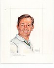 Sportkings Rod Laver Paul Madden Original Artwork Sketch