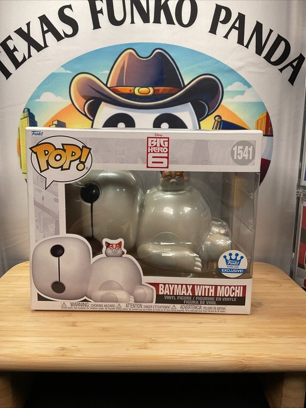 Funko Pop! Vinyl Super 6 in: Disney - Baymax with Mochi - Funko (Exclusive)