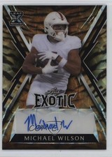 2023 Leaf Exotic Tiger Kaleidoscope /7 Michael Wilson #BA-MW1 Auto 19lw