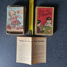 JEU DE 7 FAMILLE ancien