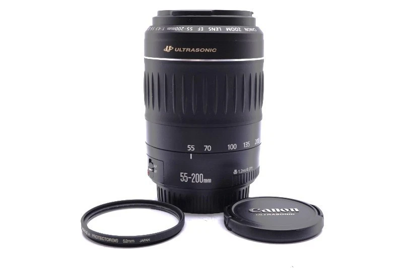 Canon EF 55-200mm Focal Camera Lenses for sale | eBay
