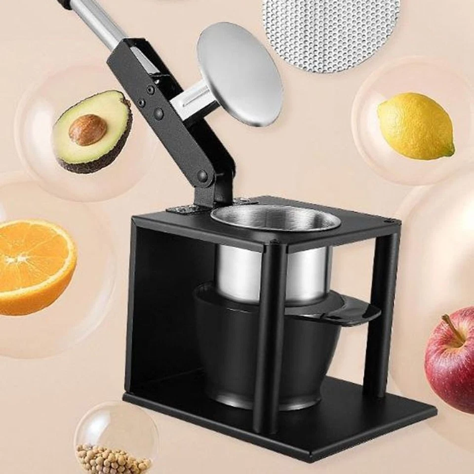 Stainless Steel Manual Juicer Hand Press Fruit Juicer Restaurant - Image 4 of 4