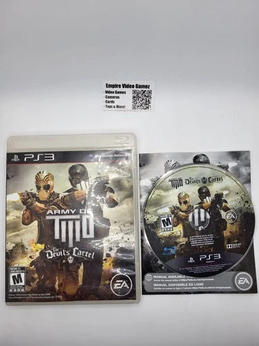 Army of Two: The Devil's Cartel (Sony PlayStation 3 PS3, 2013) - Complete - CIB