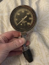 Vintage Engine Compression Tester Gauge 300 Psi Made In Usa Untested Vintage Engine Compression Tester Gauge 300 Psi Made In Usa Untested