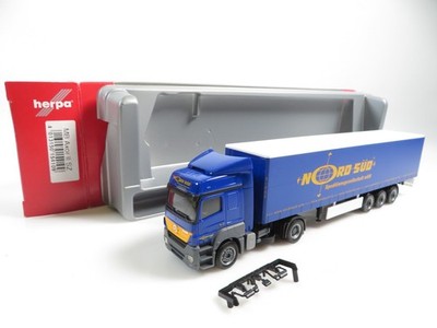 1:87 Herpa 154109 Mercedes Benz Axor II Sattelzug Nord Süd 