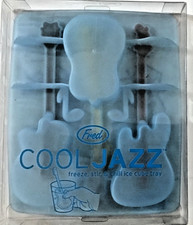 Cool Jazz Guitar Shaped Ice Cube Tray Freeze ...