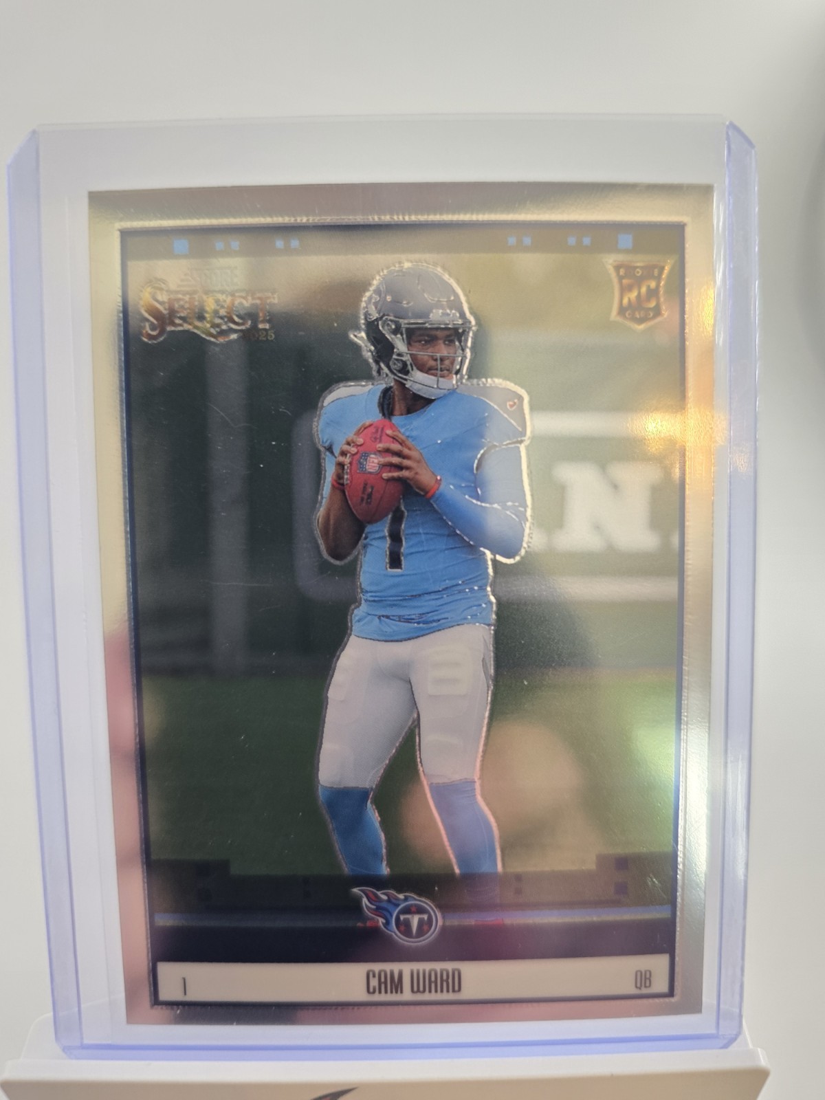 2025 Panini Select Score - Select Throwback Cam Ward #2 (RC) Tennessee Titans 