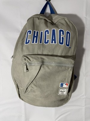 Herschel x MLB Chicago Cubs Daypack Backpack Gray Blue NWT 24.5L