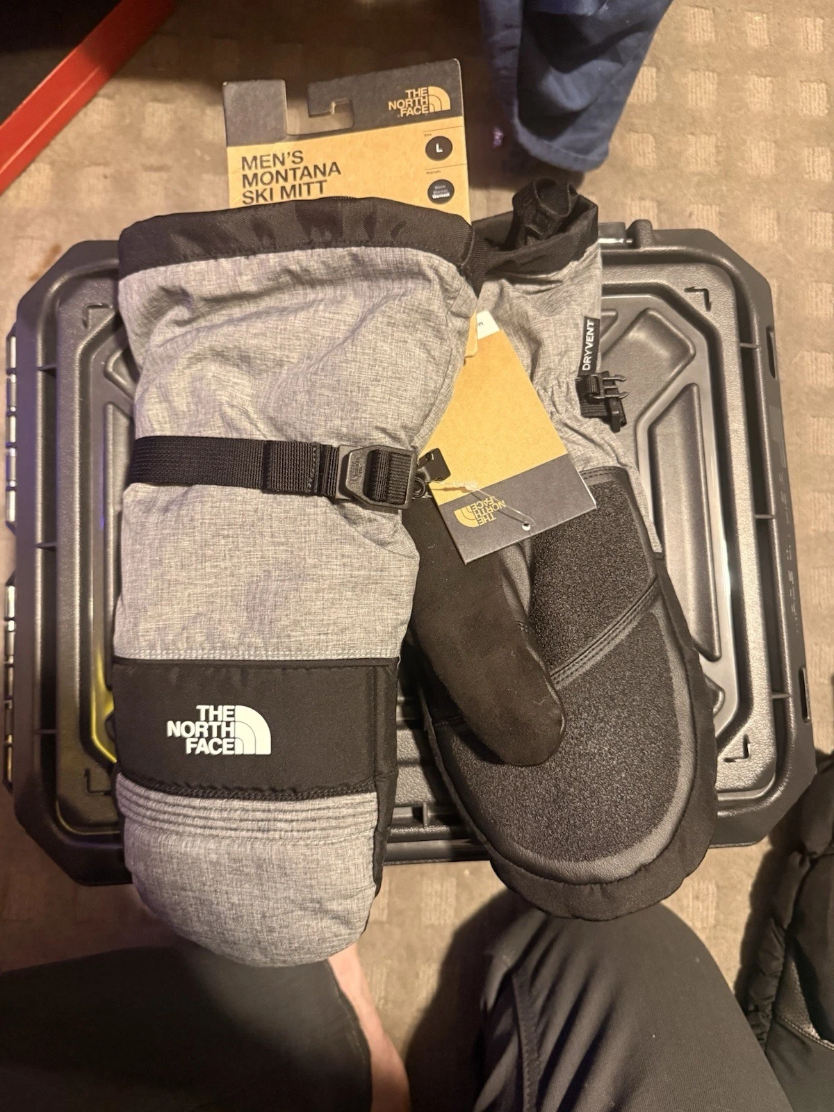 The North Face Montana Ski Mitt TNFMEDIUMGRYHTR Sz. large