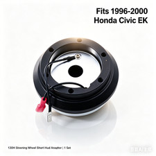Steering Wheel Short Hub Adapter For 1996-2000 Honda Civic Ek Replace 130h Steering Wheel Short Hub Adapter For 1996-2000 Honda Civic Ek Replace 130h