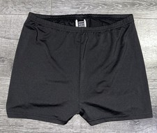 SHEIN Women s Black Compression Athletic Short Shorts Size M 0675
