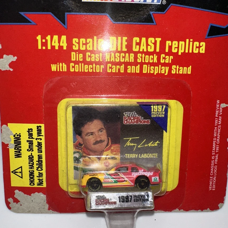 Nascar Racing Champions 1997 edición previa 1:144 Terry Labonte Kellogg’s Foto 3 de 4