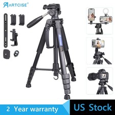 Aluminum Camera Tripod Lightweight Travel Tripod for DSLR Camera, Canon, Nikon,
