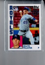 2019 Topps #84R-HF Heath Fillmyer 1984 Topps Baseball 35th Anniversary Rookies