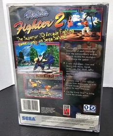 VIRTUA FIGHTER 2 for Sega Saturn - Complete CIB Longbox
