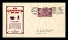 US COVER NORTHWEST TERRITORY ORDINANCE FDC SCOTT 795 IOOR CACHET