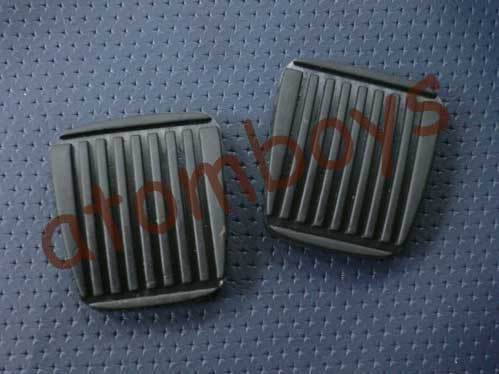 FOR Toyota corolla Levin KE20 KE25 TE21 TE25 TE27 TE71 clutch brake Pedals Pads - Picture 1 of 2