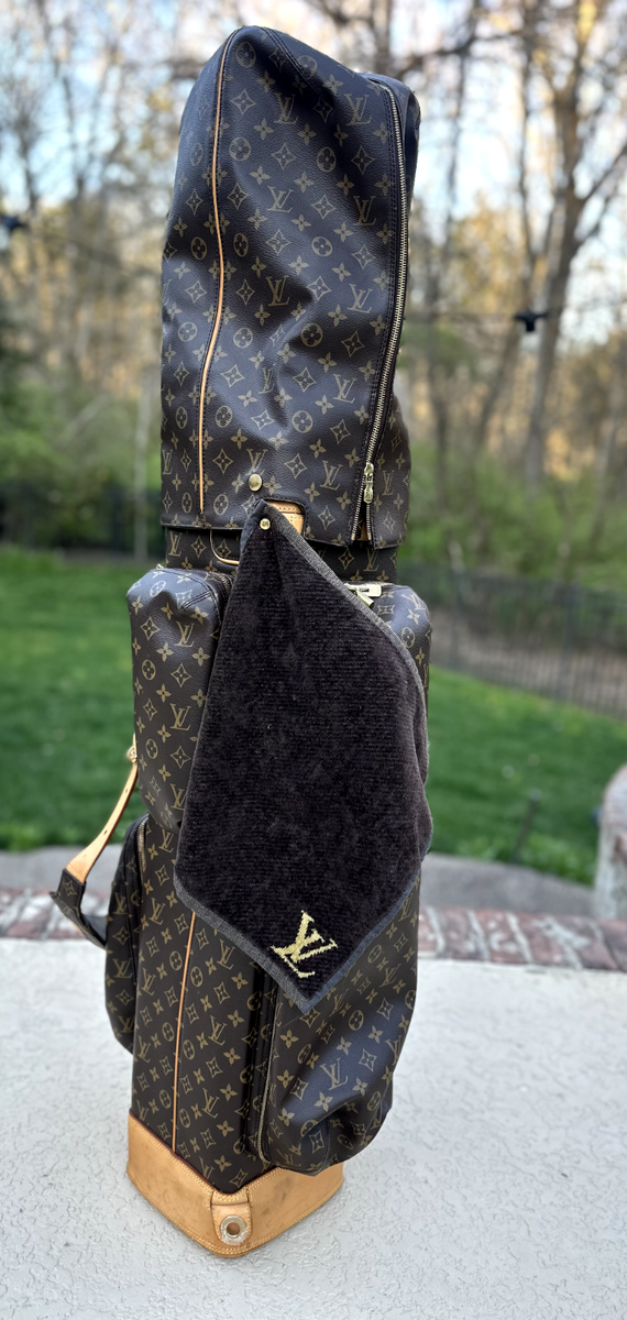 Final Days-Louis Vuitton Monogram M58221 Vintage Sac Golf Bag