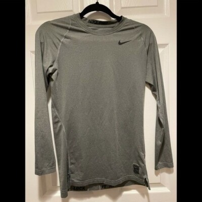 Nike Pro Gray Long Sleeve Dri Fit 