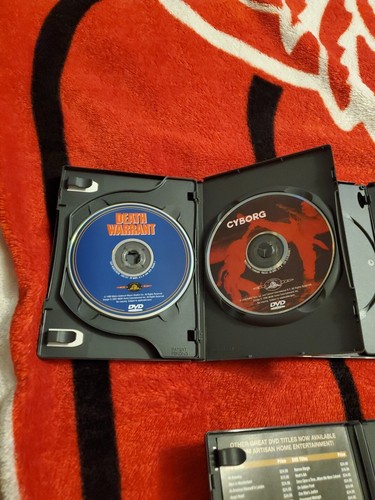 6-Film Dvd JEAN CLAUDE VAN DAMME Cyborg, Double Impac Universal Soldier + More - Picture 5 of 5
