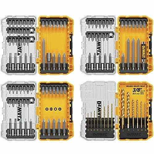 DeWalt - DWA110SETCCLW - 110-Piece Shank Screwdriver Bit Set