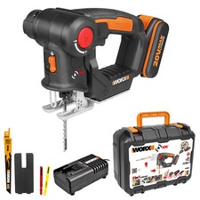 WORX WX550 Akku-Multis&auml;ge 20V Max Pendelhub Stichs&auml;ge S&auml;bels&auml;ge Fuchsschwanz