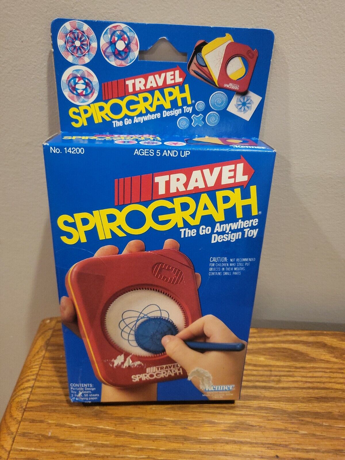 Vintage Spirograph Travel Edition Toys R Us New Old Stock NOS 1988