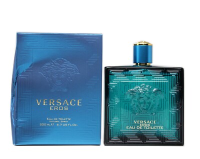 VERSACE EROS EAU DE TOILETTE NATURAL SPRAY 200 ML/6.7 FL.OZ. (D