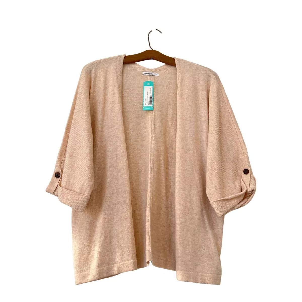 Pink clover cardigan sale