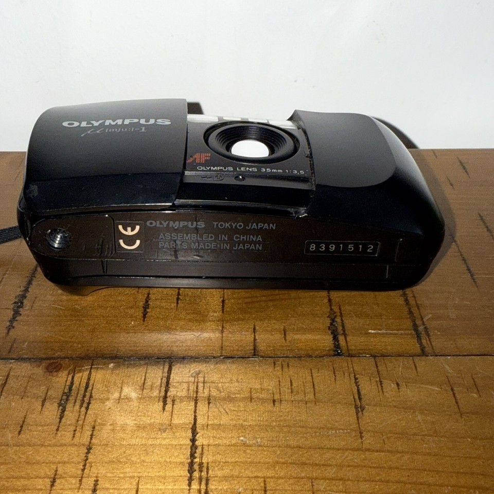 Classic Olympus MJU I I 1 35mm Point And Shoot Vintage Film Camera