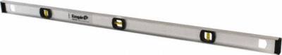 Empire Level 48'' Long 3 Vial I-Beam Level Aluminum, Silver, 1 Level & 2 Plumb...