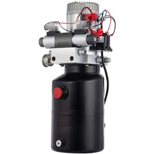 Image of 6L Double Hydraulic Pump Electric Hydraulic Pump  Acting Dump Trailer