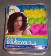 48 Conair Foam Rollers Soft Bouncy Curls Foam Hair Rollers New In Package
