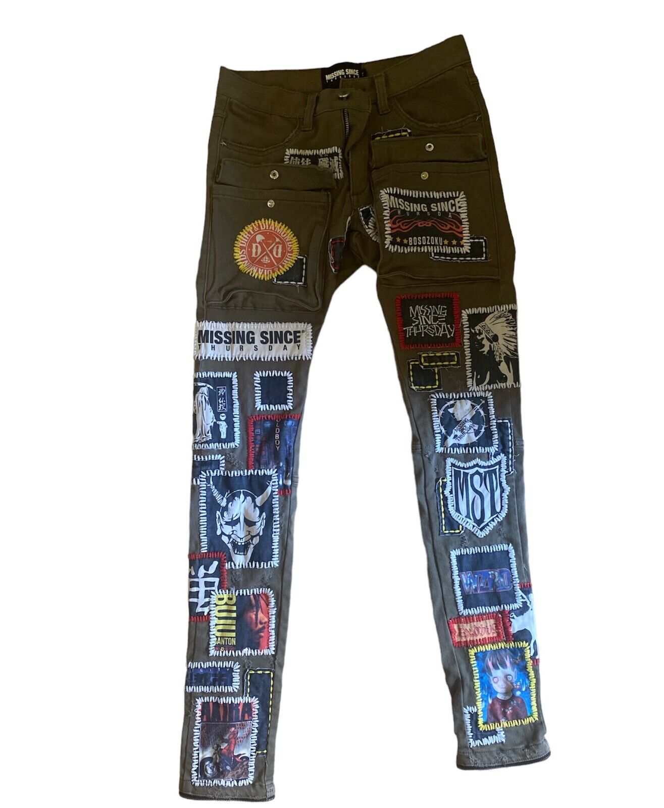 Missing since thursday Patch denim