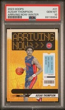 2023 HOOPS AUSAR THOMPSON ARRIVING NOW WINTER SP PISTONS #21 RC PSA 10 POP 3 🔥