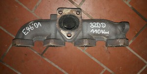 Lager4R7)) BMW E46 320D 110 kW Bj.01 Krümmer Abgaskrümmer 7787633B